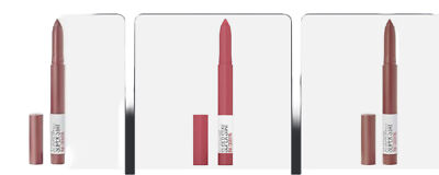 MAYBELLINE NEW YORK  SUPER STAY INK CRAYON CHOOSE COLOR / WITH SHARPENER