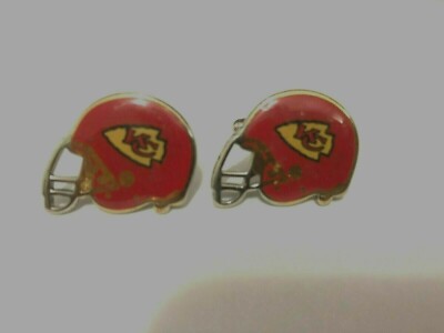 KANSAS CITY CHIEFS VINTAGE CUFFLINKS DATED BACK 1996 AGAIN  SUPER BOWL CHAMPIONS