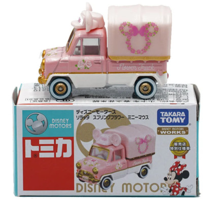 Tomica Takara Tomy Disney Minnie Mouse Spring Flower Minivan