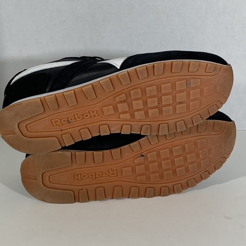 Man's Sneakers & Athletic Shoes Reebok Work Harman Work Size 11 Mens Black + Wht - Picture 14 of 16