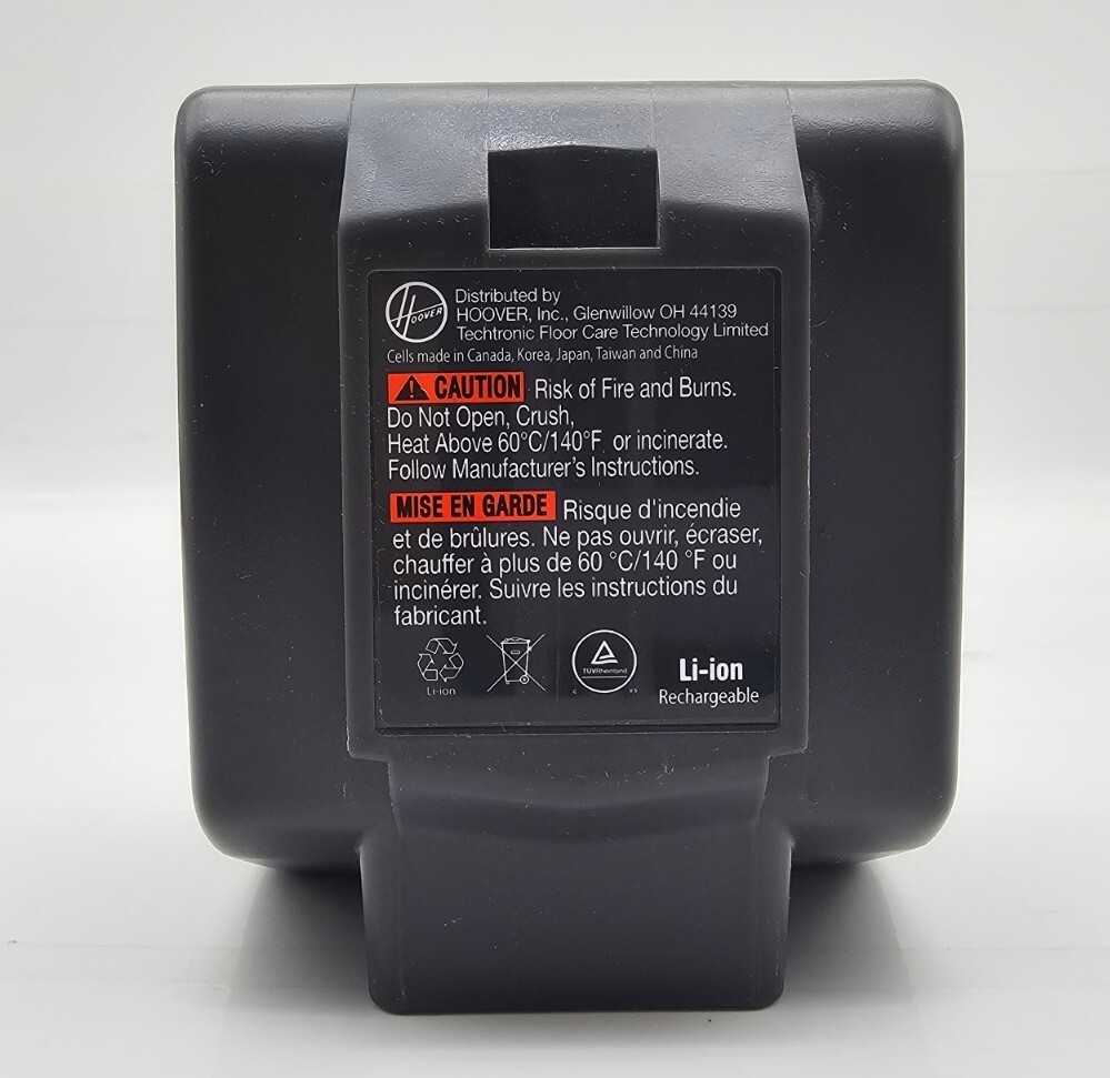 Hoover ONE PWR Battery BH04000 Fusion React Cordless Vacuum eBay