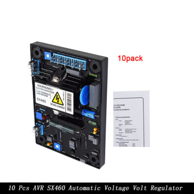 10 Pack SX460 AVR Automatic Voltage Volt Regulator Replace Generator Accessories