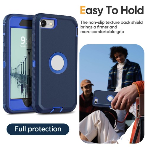 For Apple iPhone SE 2022/2020 SE 2nd/3rd Shockproof Heavy Duty Cover Hard Case - Picture 7 of 54