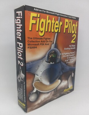 Fighter Pilot 2 PC Game Add-on * Windows98/ME/2000/XP/Vista * Brand New & Sealed
