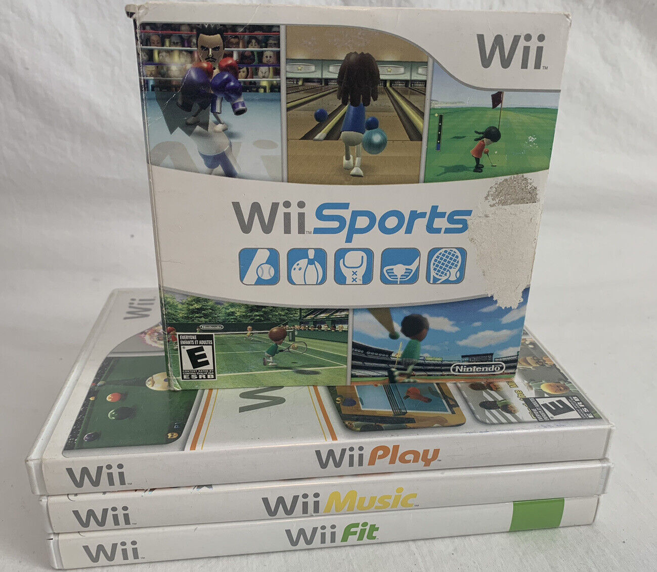 Nintendo Wii Usado + Wii Fit Com Balança Original + Wii Sports +