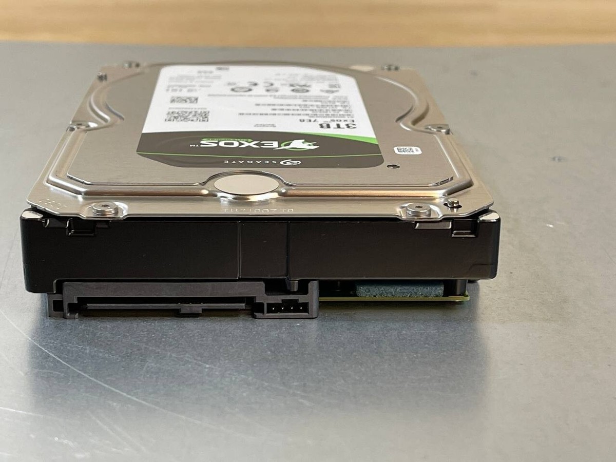 Seagate SAS Hard Drive Exos 7E8 3TB 7200RPM 128MB 12Gb/s 3.5