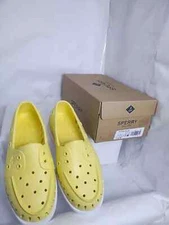 NWb SPERRY Yellow Float Boat Shoe SZ 7