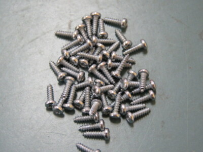 McMaster Carr  90190A077 Qty of 550 per Lot Phillips Rounded Head Screws for She
