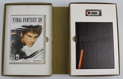 Final Fantasy XIV 1.0 Online Collector's Edition w/ Box & Items