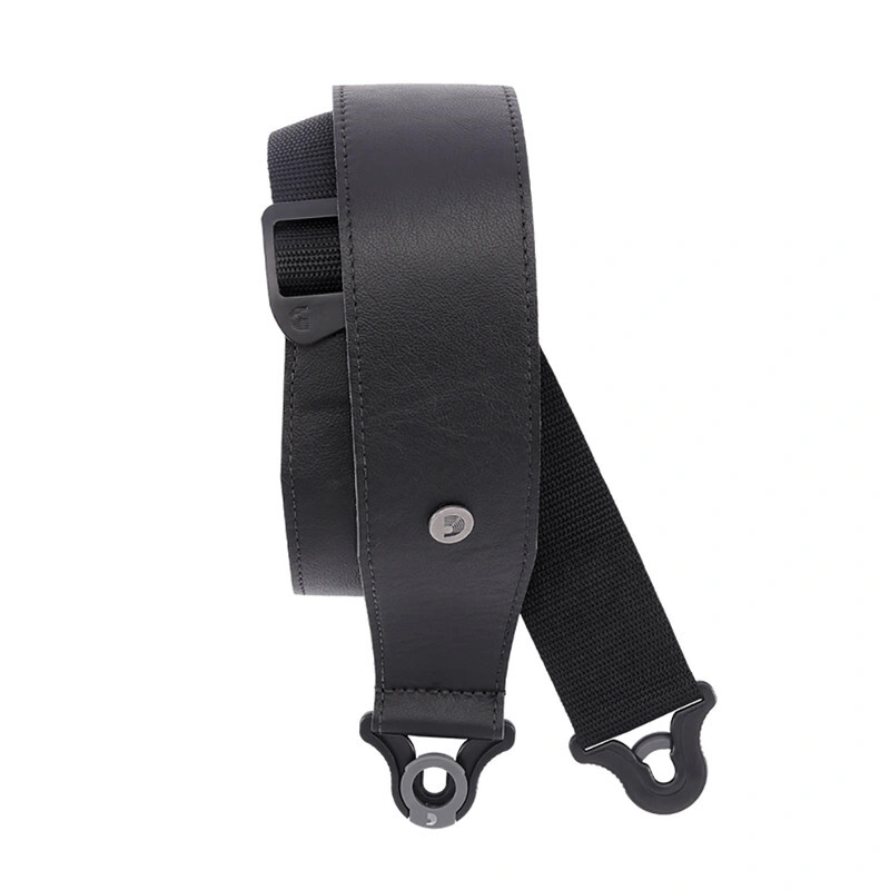 Гитарный ремешок DAddario Comfort Leather Auto Lock 2.5 - черный