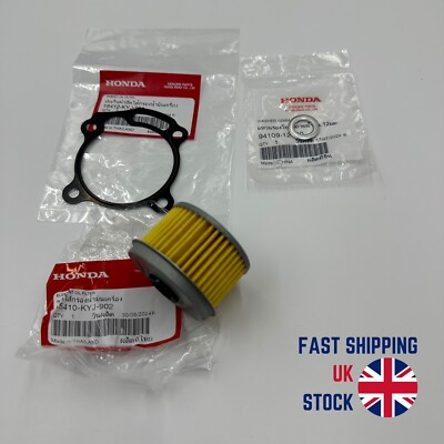 #ad #ad Honda CRF300 L amp; Rally 2021 Model Oil Filter Gasket amp; Sump Washer Service Kit GBP 16.49