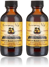 Sunny Isle Jamaican Black Castor Oil 2oz - Set of 2