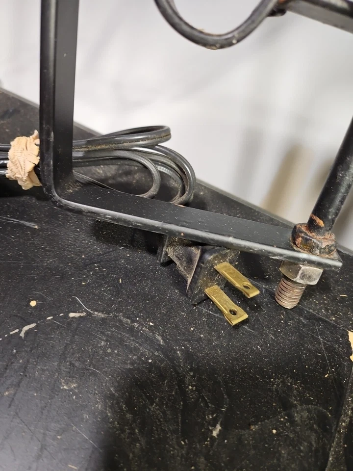 SET OF 3 Vintage Wrought Iron Sconce Wall Lamp SWIVEL Bracket Rotates Lamp 20x12 - Image 4 of 4