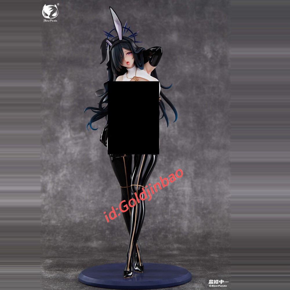 Bear Panda Studio Bunny Black Nun PVC Model Pre-order 1/4 Scale