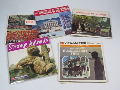 Vintage optische Diaspulen für GAF VIEW-MASTER Viewer 70er AUSWAHL WÄHLEN