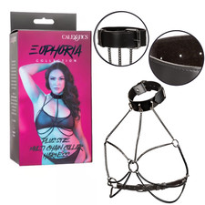 Plus Sized Multi-Chain Collar Harness BDSM Erotic Gear Fantasy Restraint Sex Toy