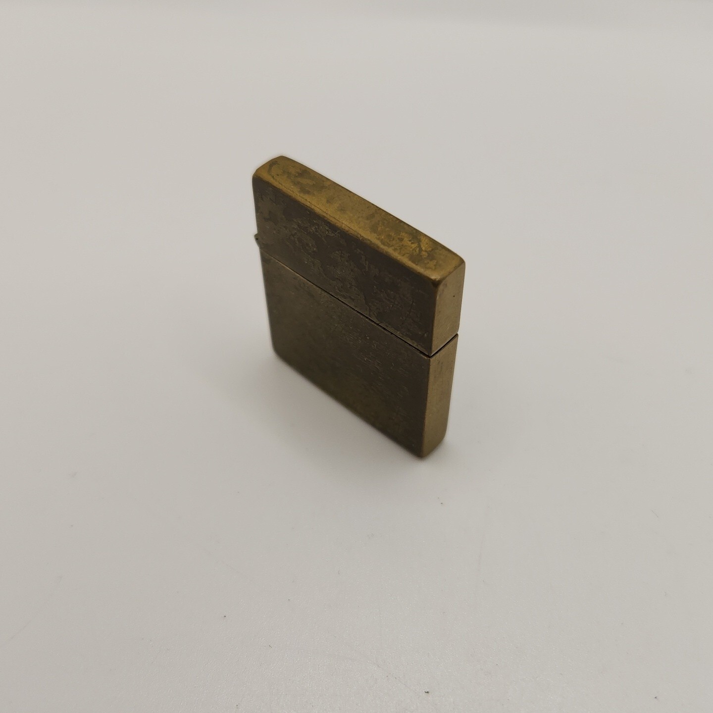 VFlint 1950s Continental Mini Brass Cigarette Lighter Japan Needs Flint