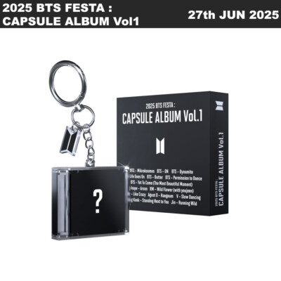 2025 BTS FESTA : CAPSULE ALBUM Vol1 Random MINI JEWEL Case+NFCCD+Photocard+Etc