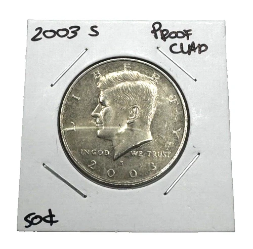 2003 San Francisco Mint Kennedy Half Dollar CLAD PROOF 50¢ WOW #CRH367