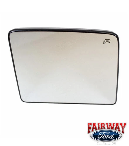 08 thru 16 Super Duty OEM Ford Passenger RH Upper Heated Tow Mirror Glass