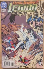 Legion Of Superheroes: Sticky Situation (68#) VF+ NM DC Comics May 1995