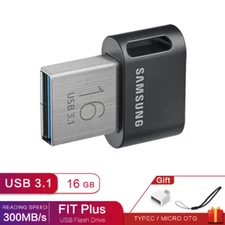 Samsung FIT Plus Tiny UDisk 16GB USB 3.1 Flash Drive Memory Stick Storage Device