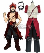 Boku no Hero Akademia Eijirou Kirishima Outfit Halloween Cosplay Costume E001