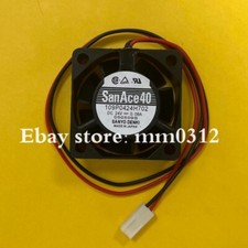Sanyo 109P0424H702 4015 DC24V 0.08A 4CM 2-Pin inverter cooling fan