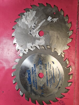 Circular Saw Blade 7 1/4'' 24 Teeth - Silver
