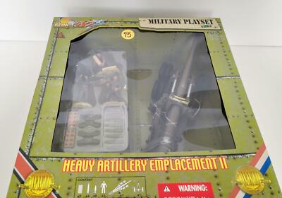 WWII 1:32 Heavy Artillery Playset RARE 21st Century Ultimate