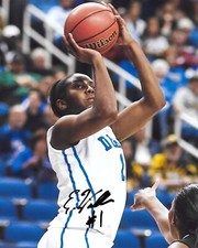 Elizabeth Williams Duke Blue Devils Atlanta Dream Signed Autographed 8X10 photo