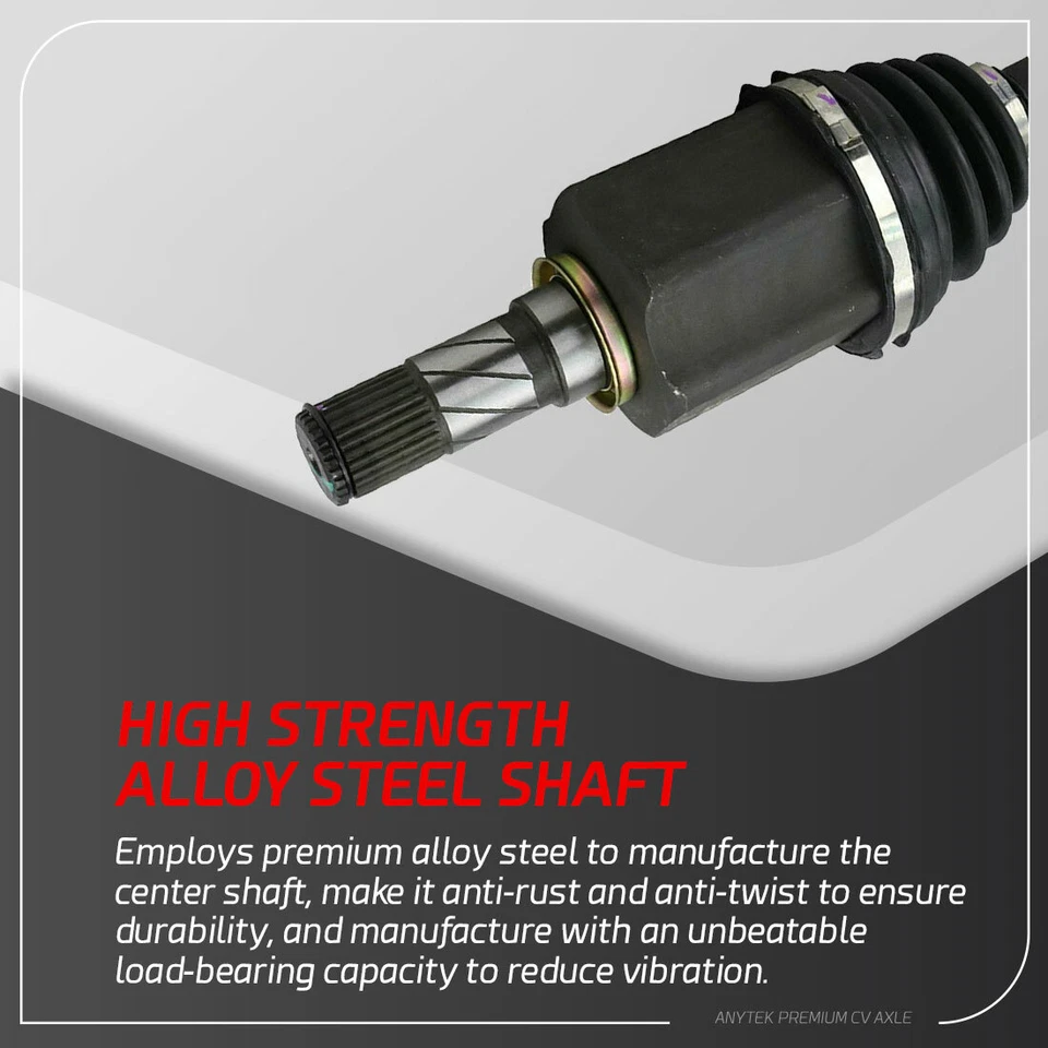 Eje delantero izquierdo del lado del conductor CV para Mazda 3 2005-2013 2006-2014 Mazda 5 Foto 4 de 4