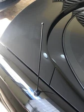 15" Black Stainless Antenna Mast Power Radio AMFM for CHEVROLET CAMARO 1982-2002