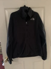 The North Face Womens Full Zip Jacket Black Size Medium