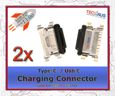 USB C Typ Ladestecker Ladebuchse Buchse für Xiaomi Mi Note 10 Pro 