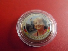 * Federal Republic of Germany 2 Euro Gold-Plated/Cold Enamel * Angela Merkel (Schub128)