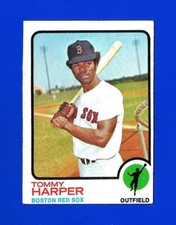 1973 Topps SET BREAK HIGH #620 TOMMY HARPER EXMINT BOSTON RED SOX (SB5)