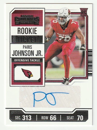 2023 Panini Contenders Paris Johnson Jr. #151