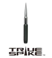 True Spike 9 Fat Bullet Antenna Gunmetal Silver For Chevy Silverado 2500 3500
