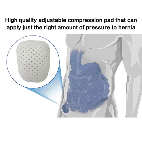 Removable Inguinal Groin Hernia Belt for Men Abdominal Groin Support Truss Brace - Picture 8 of 32