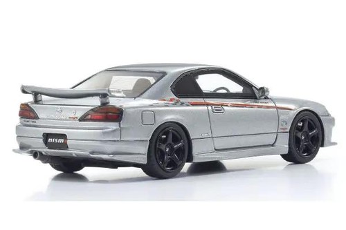 Kyosho KSR43125S 1/43 Nissan Silvia spec-R NISMO AERO Silver Model Car - Picture 2 of 6