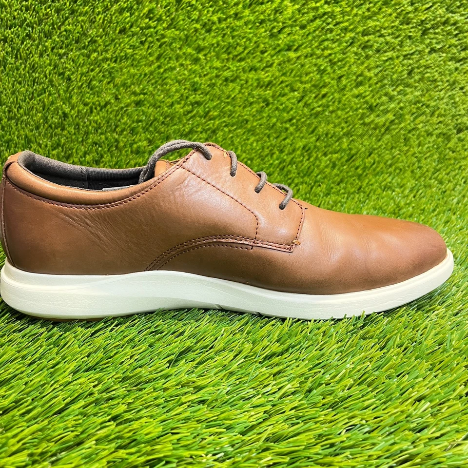 Cole Haan Grand OS Essex Hombres Talla 10 Marrón Informal Clásico Cuero Zapatos Oxford Foto 4 de 4