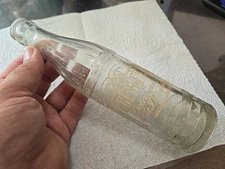 Eberle's Vintage ACL Soda Pop Bottle Jackson, MI Michigan