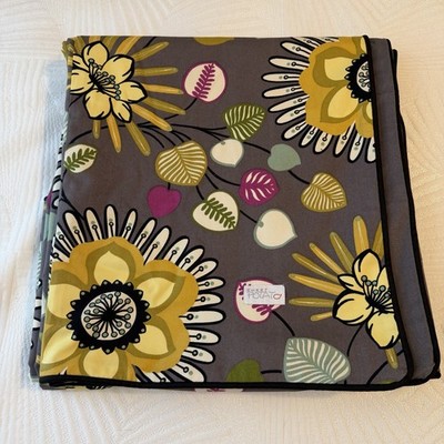Sweet Potato Glenna Jean Medallion Floral Stripes Dorm Twin Size Duvet Cover