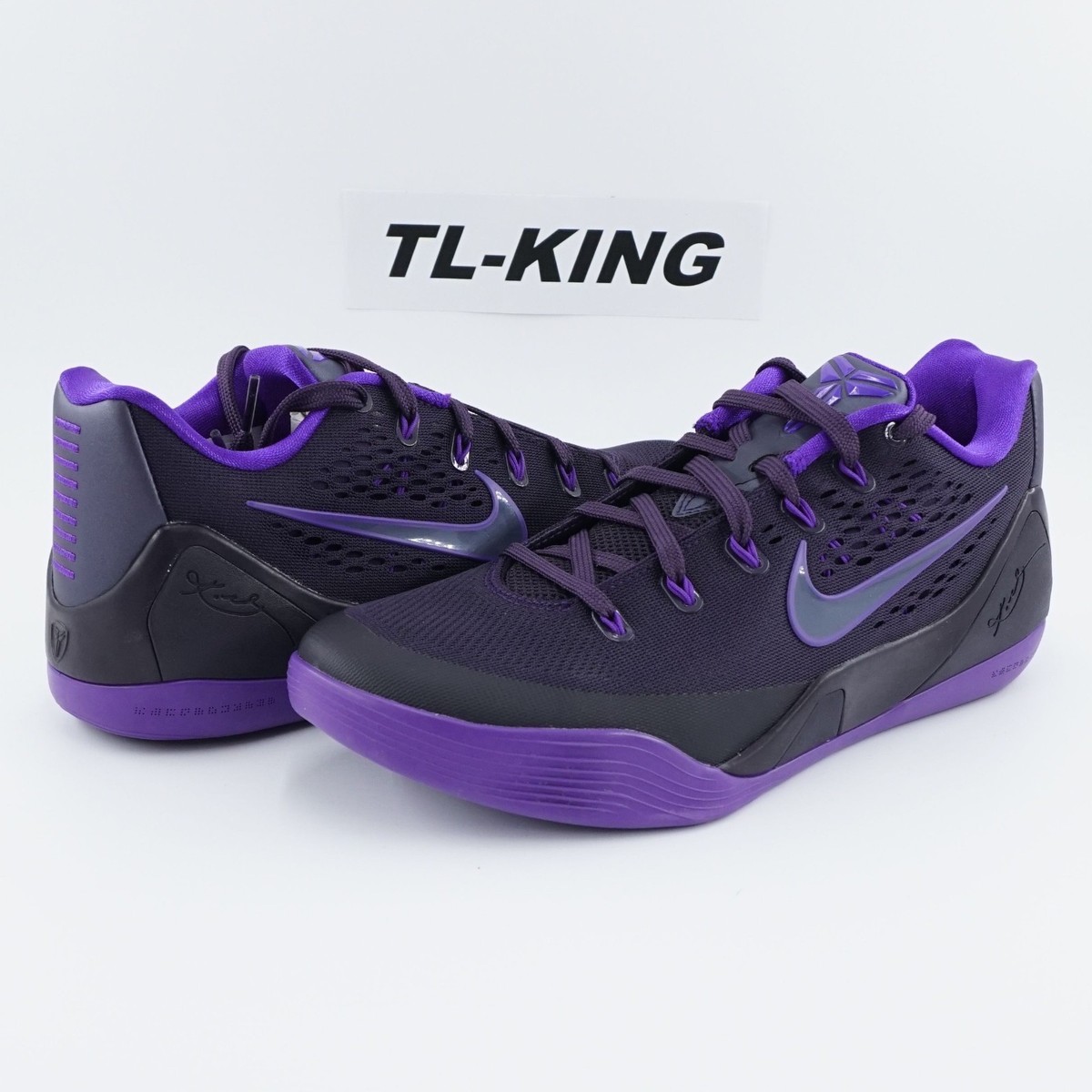 Nike Kobe IX 9 Low EM Protro TB Purple Dynasty Flerce Purple