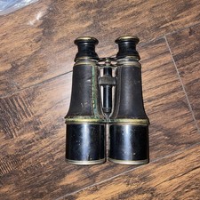 Antique Montgomery Ward  Co. Wrapped Opera Barrel Binoculars A