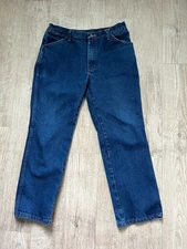 Red Kap Men's Classic Jean PD52DNO 36x30  Medium Denim 34 X 28 ACTUAL