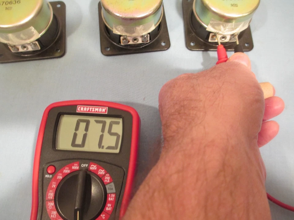 Vintage Carver Speaker Tweeter Lot of 4 - Image 4 of 4