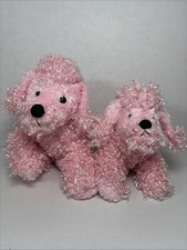 Ganz Webkinz Pink Poodle And Lil Kinz Pink Poodle Pair No Code