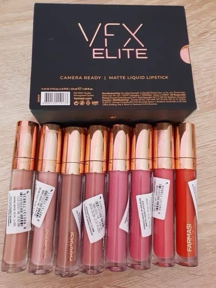 NEW IN BOX FARMASI VFX ELITE CAMERA READY MATTE COOL GIRL LIPSTICK. FREE SHIPP!